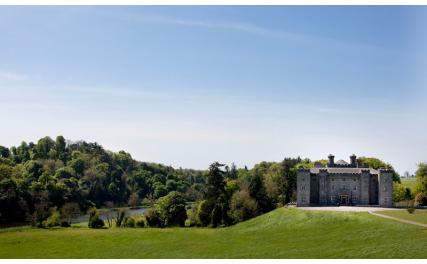 Slane Castle - from the hill